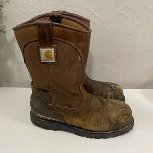 Carhartt Ground Force Waterproof Composite Toe Work Boots Brown CMF1280 Mens 13W
